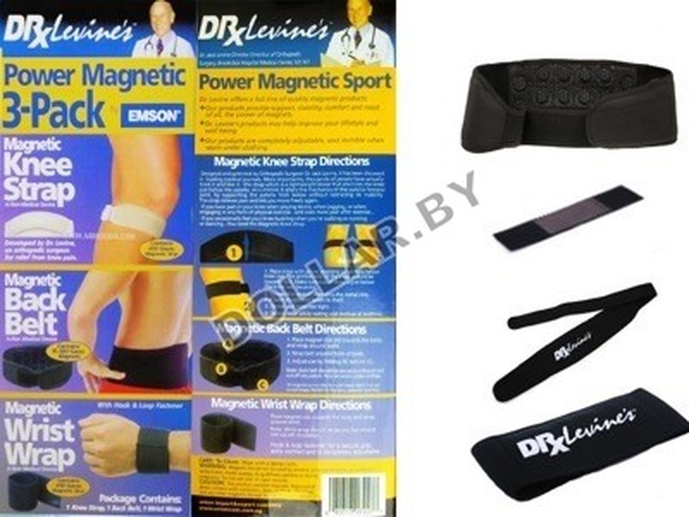 Магнитные ленты Power Magnetic Posture Support DRX Levine's Доктора ...